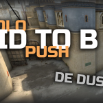 mid to b on de dust2